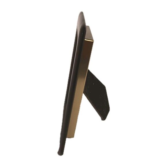 Art Deco Cobalt Blue And Black Glass Rectangle Tabletop Picture Photo Frame - Picture 2 of 13